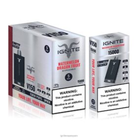 IGNITE V150 paquete de 5 bolígrafos vaporizadores fruta del dragón de sandía 8TR6J93 Ignite Vape España