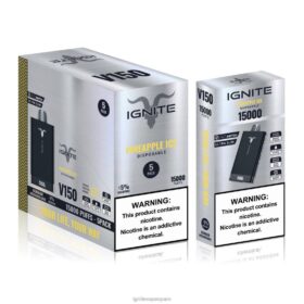 IGNITE V150 paquete de 5 bolígrafos vaporizadores hielo de piña 8TR6J89 Ignite Precio