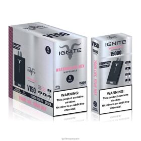 IGNITE V150 paquete de 5 bolígrafos vaporizadores mezcla de sandia 8TR6J95 Ignite Vape Barcelona