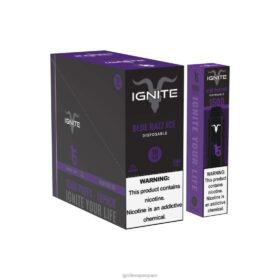 IGNITE V15 paquete de 10 bolígrafos vaporizadores hielo azul 8TR6J96 Ignite Vape Precio