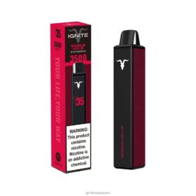 IGNITE V35 pluma vaporizador sandía manzana hielo 8TR6J140 Ignite Vape Reseña