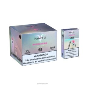 IGNITE V50 paquete de 10 bolígrafos vaporizadores mezcla de sandia 8TR6J152 Ignite España