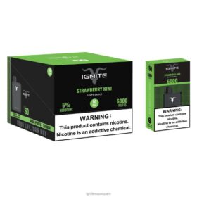 IGNITE V60 paquete de 10 bolígrafos vaporizadores kiwi fresa 8TR6J26 Ignite Vape Precio