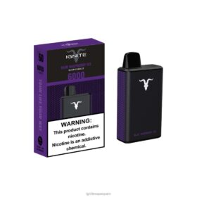 IGNITE V60 pluma vaporizador hielo de frambuesa azul 8TR6J30 Ignite Vape Reseña