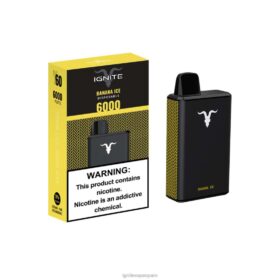 IGNITE V60 pluma vaporizador hielo de plátano 8TR6J2 Ignite España
