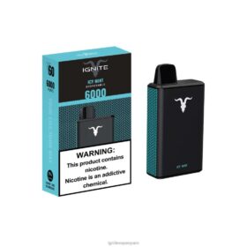 IGNITE V60 pluma vaporizador menta helada 8TR6J33 Ignite Vape España