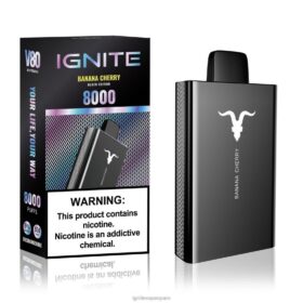 IGNITE V80 pluma vaporizador cereza de plátano 8TR6J5 Ignite Vape Barcelona