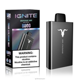 IGNITE V80 pluma vaporizador menta de pomelo 8TR6J45 Ignite Vape Barcelona