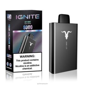 IGNITE V80 pluma vaporizador menta helada 8TR6J47 Ignite Tienda