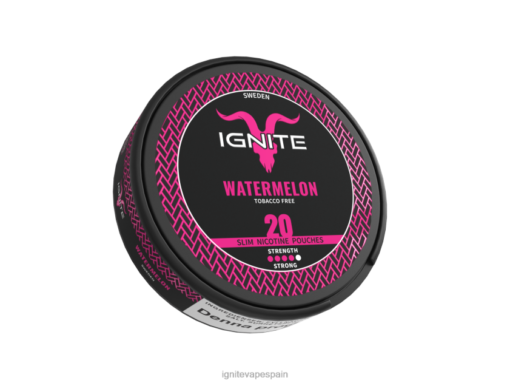 IGNITE bolsas de nicotina sandía 8TR6J170 Ignite Vape Reseña