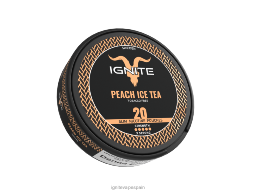 IGNITE bolsas de nicotina té helado de durazno 8TR6J173 Ignite Vape España