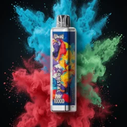 UWIN Crystal 10000 Puffs Vape Desechable con Bobina Mesh y Luces RGB